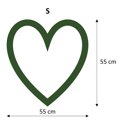 Multicolor Hart | Ø 55 & 70 cm